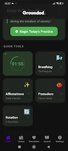 Grounded: Daily Mindfulness Screenshot 2 