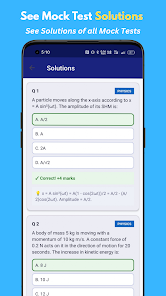 JEE NEET Mock Test Offline-Tej Screenshot 4 