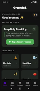 Grounded: Daily Mindfulness Screenshot 1 