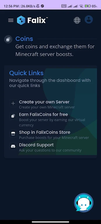Falix Screenshot 1 