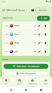 AC Mini Golf Score Screenshot 2