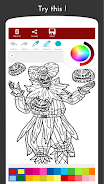 Bad Clown Coloring Book Screenshot 8