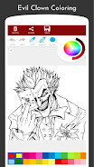 Bad Clown Coloring Book Screenshot 1