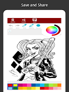 Bad Clown Coloring Book Screenshot 10