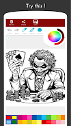 Bad Clown Coloring Book Screenshot 3