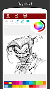 Bad Clown Coloring Book Screenshot 6