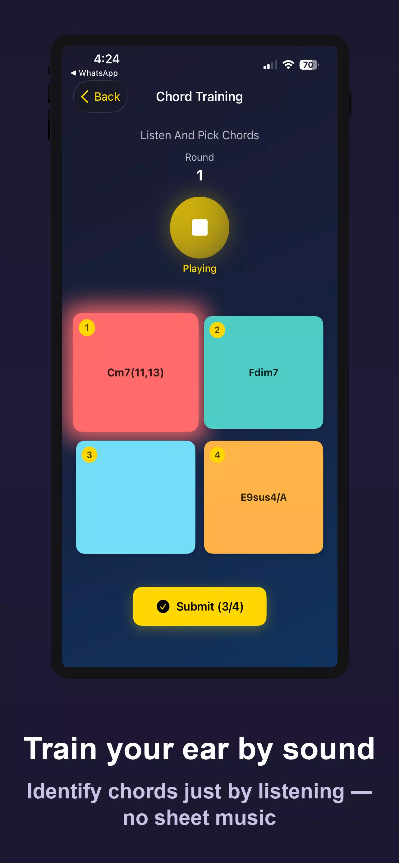 Guess the Chords Screenshot 7