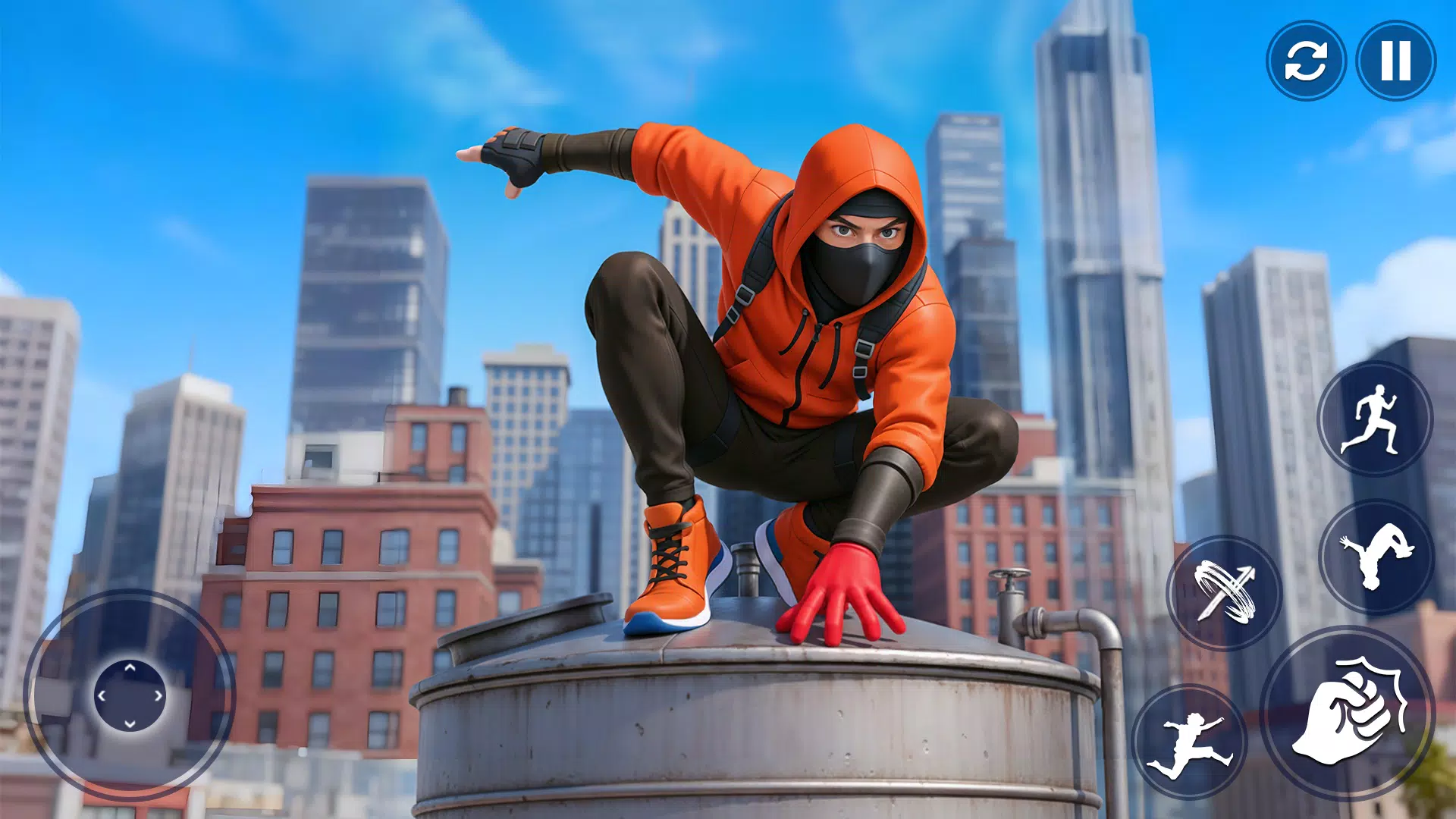 Flying Spider Hero City Action Screenshot 6