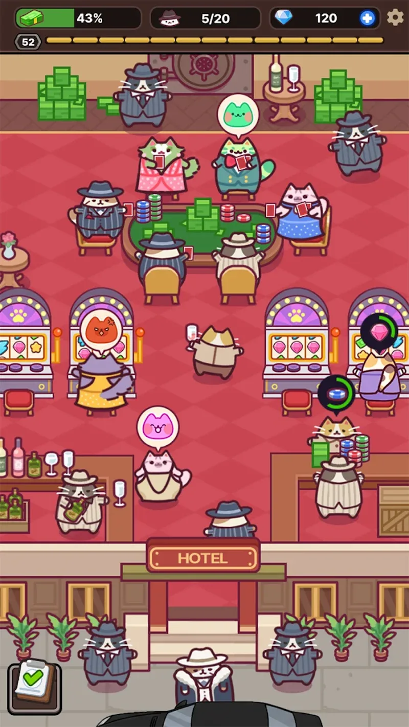 Cat Mafia : Idle Tycoon Games Screenshot 2