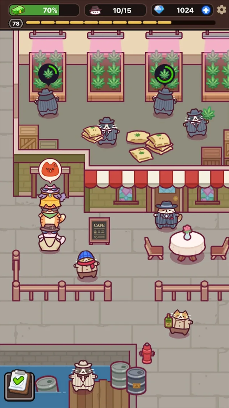 Cat Mafia : Idle Tycoon Games Screenshot 3