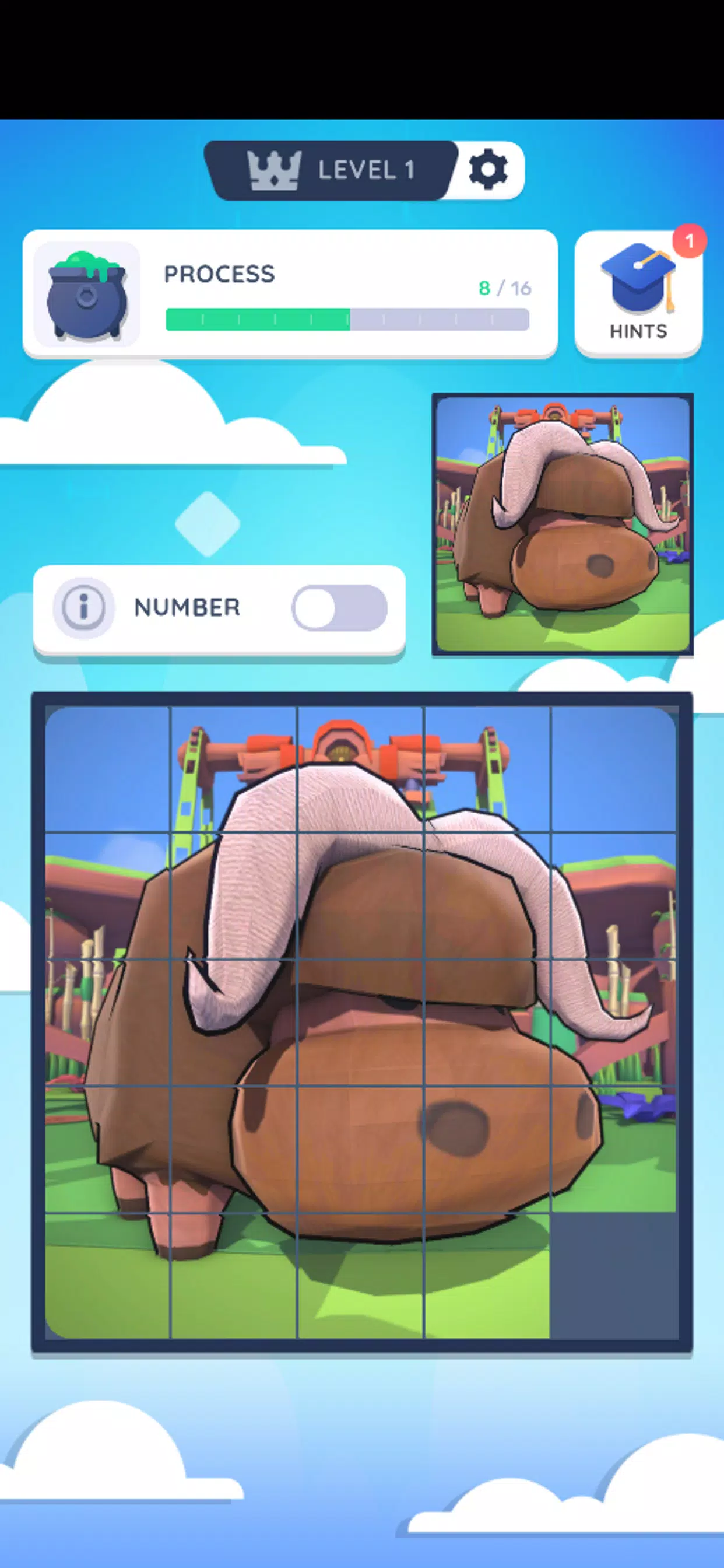 Sliding Jigsaw Puzzle Online Screenshot 3