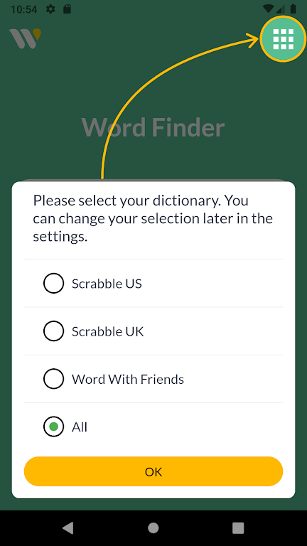 Wordfinder by WordTips Screenshot 1 