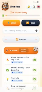 Silver Head - ADHD Planner Screenshot 1 