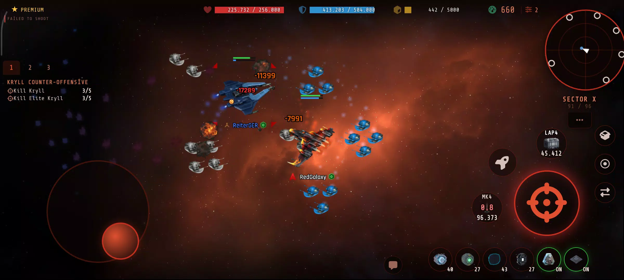 Red Galaxy: Online Space MMO Screenshot 1