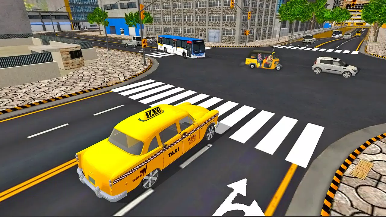 Taxi Sim 2023 - Multi Vehicles Screenshot 6