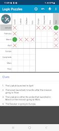 Logic Grid Puzzles: Brain Game Screenshot 1 