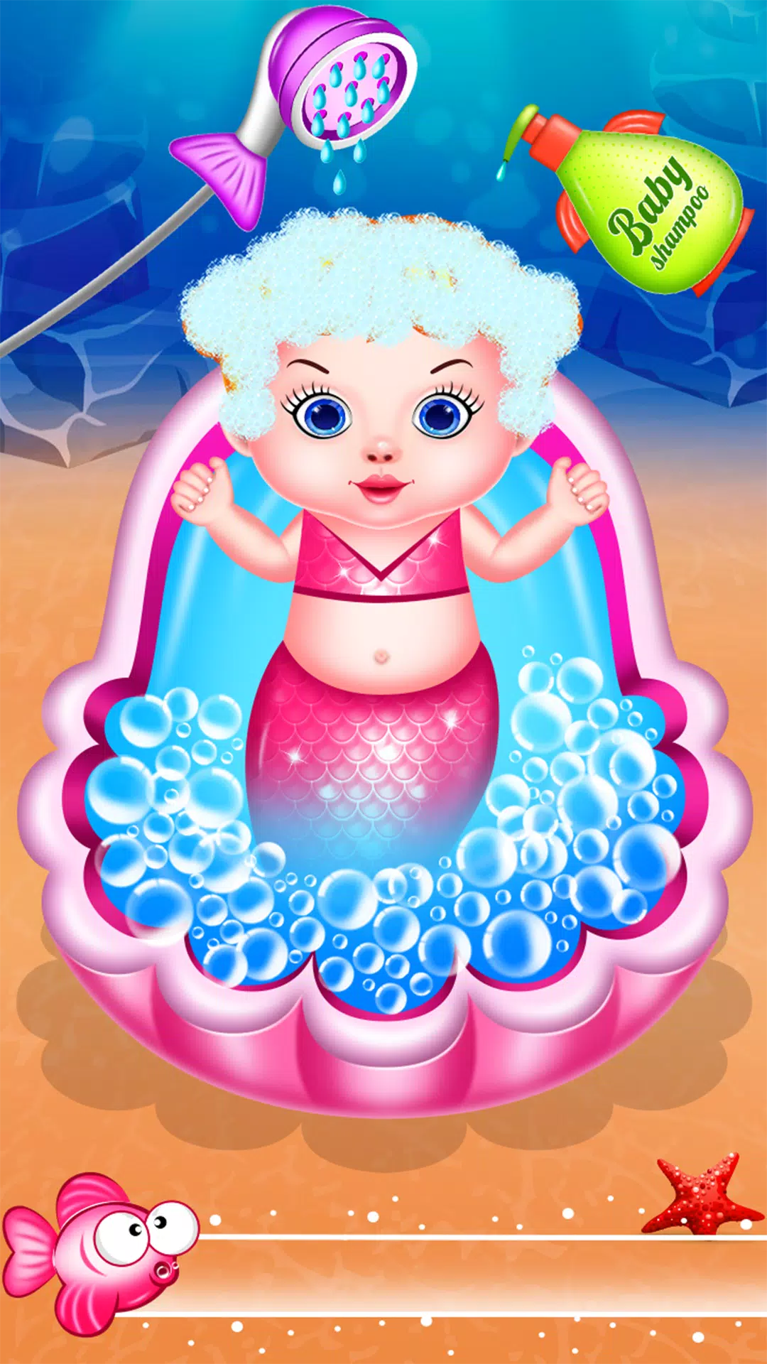 Mermaid Newborn Party Game Screenshot 8 