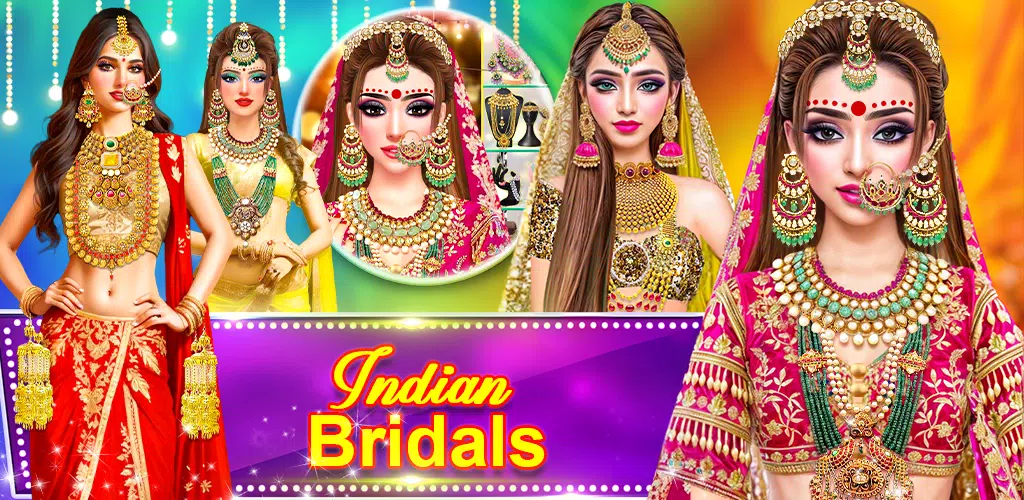 Desi Bridal Dress up Games Screenshot 1 