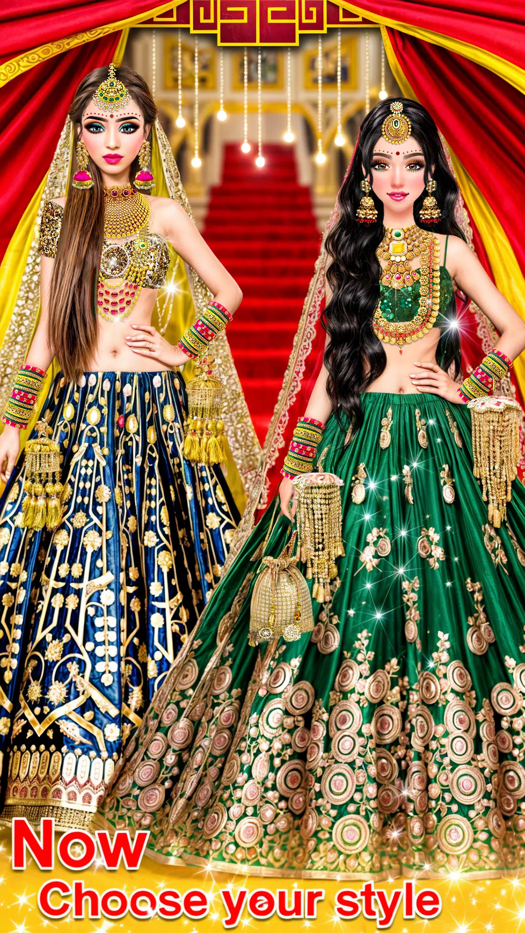 Desi Bridal Dress up Games Screenshot 4 