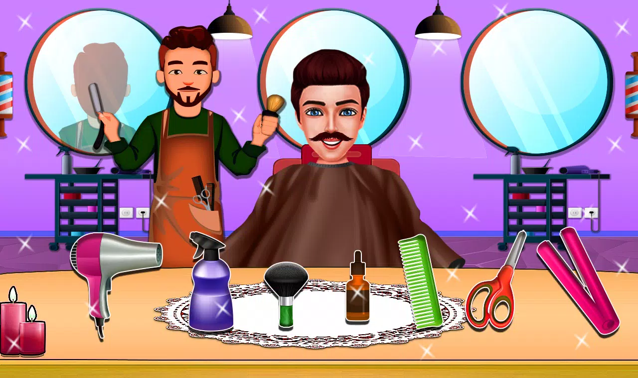 Barber Hair Cutting Salon Screenshot 2