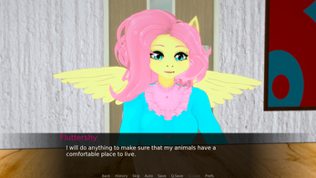 Fluttershy Is In Pregnants Screenshot 4 