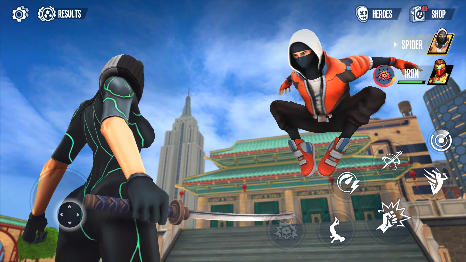 Spider Fighter: Action Game Screenshot 3