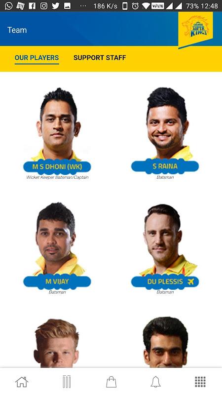 Chennai Super Kings Screenshot 3