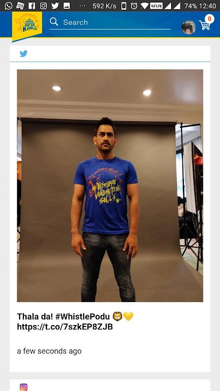 Chennai Super Kings Screenshot 4