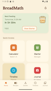 Sourdough Calculator & Journal Screenshot 1