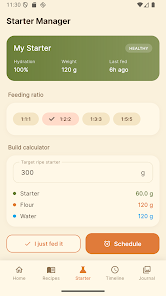 Sourdough Calculator & Journal Screenshot 6