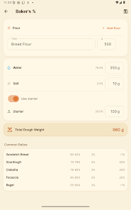 Sourdough Calculator & Journal Screenshot 16