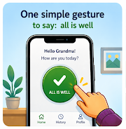 Tout va bien - Daily Check-in Screenshot 2 