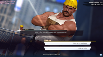 Hunky City- Bara Gay Open-world RPG Demo Screenshot 7