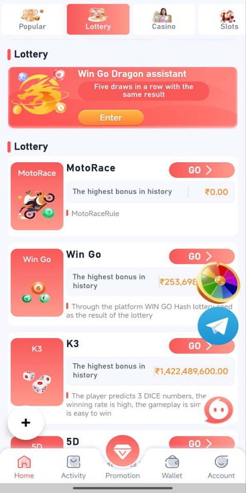 Thrill Casino Registration Screenshot 2