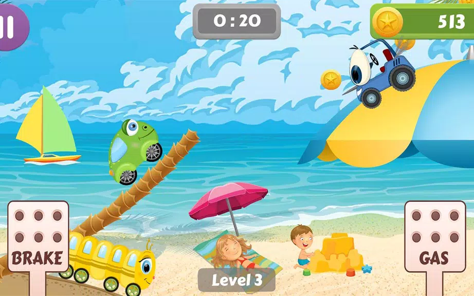 Car Racing game for toddlers Screenshot 3