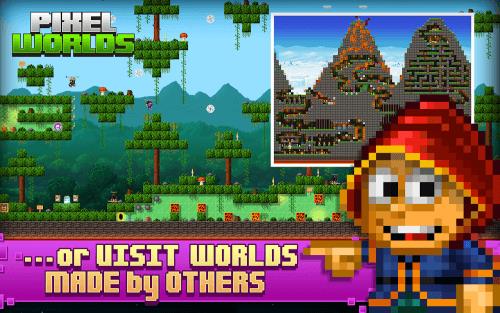 Pixel Worlds: MMO Sandbox Screenshot 5 