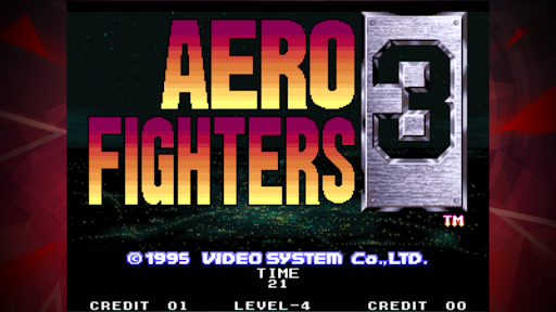 AERO FIGHTERS 3 ACA NEOGEO Screenshot 1