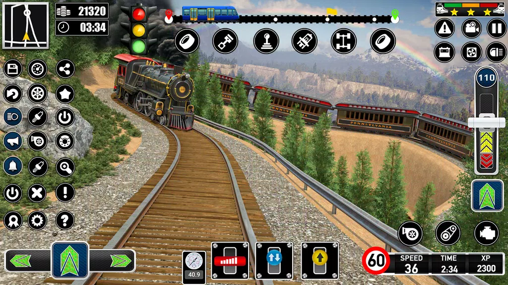 City Train Station-Train games Screenshot 4 