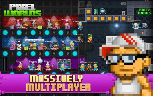 Pixel Worlds: MMO Sandbox Screenshot 2 