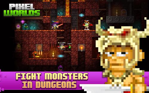 Pixel Worlds: MMO Sandbox Screenshot 3 