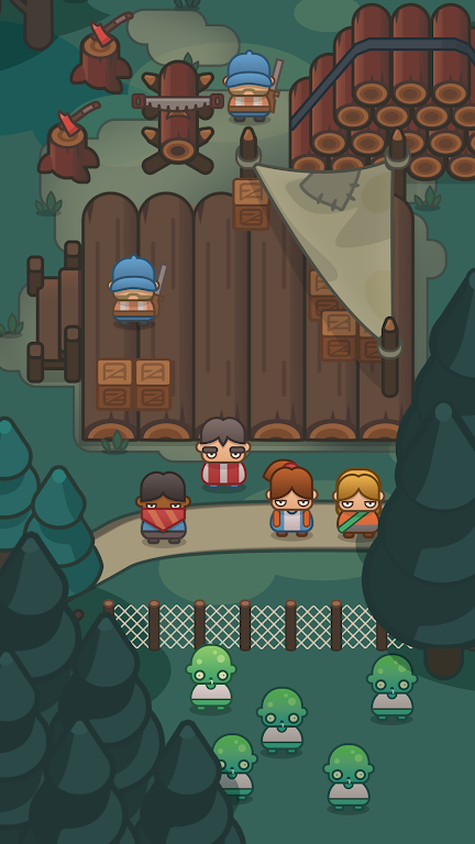Idle Outpost: Upgrade Games Screenshot 4 