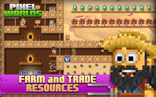 Pixel Worlds: MMO Sandbox Screenshot 6 