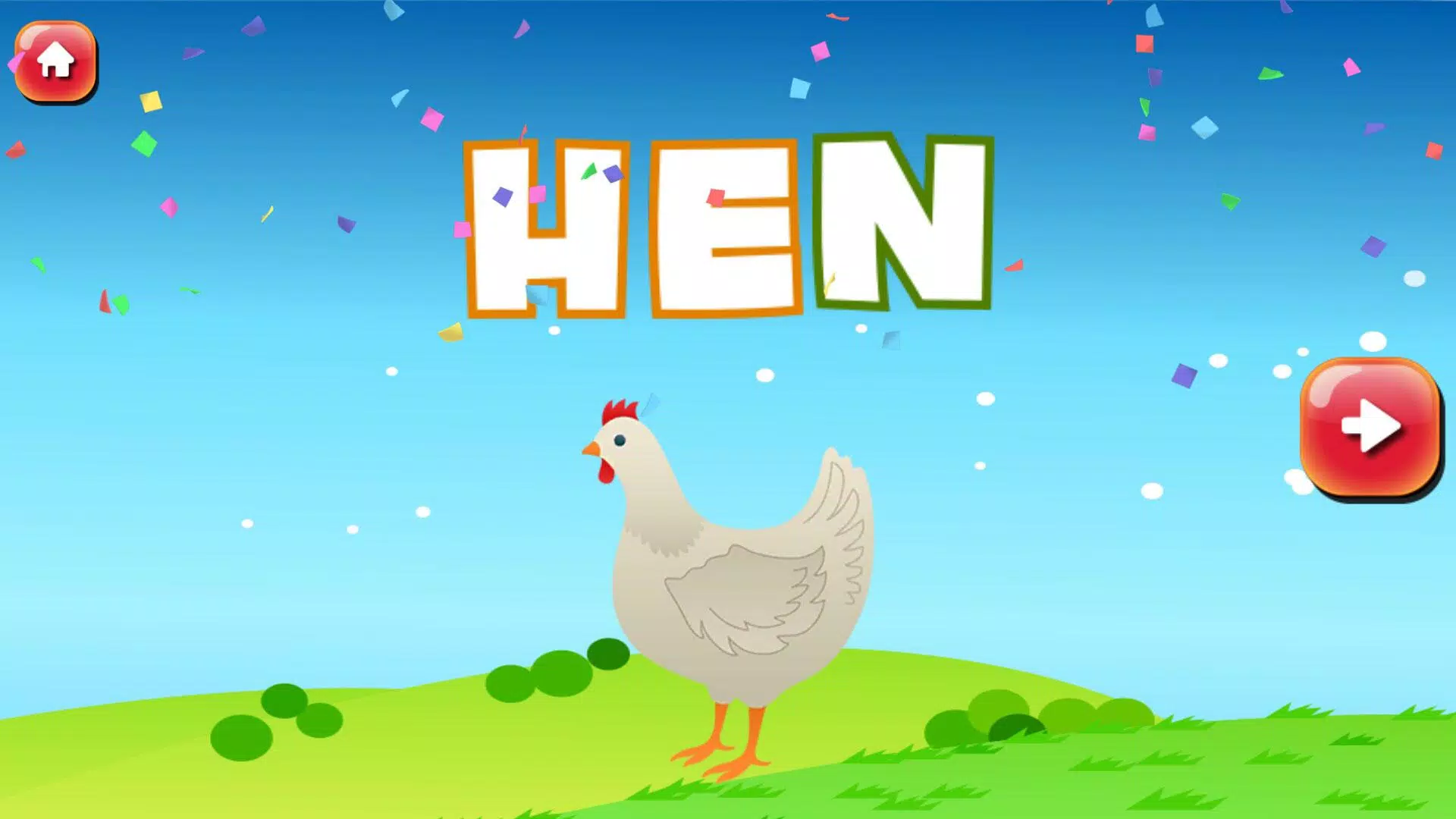 Spelling Learning Birds Screenshot 5 