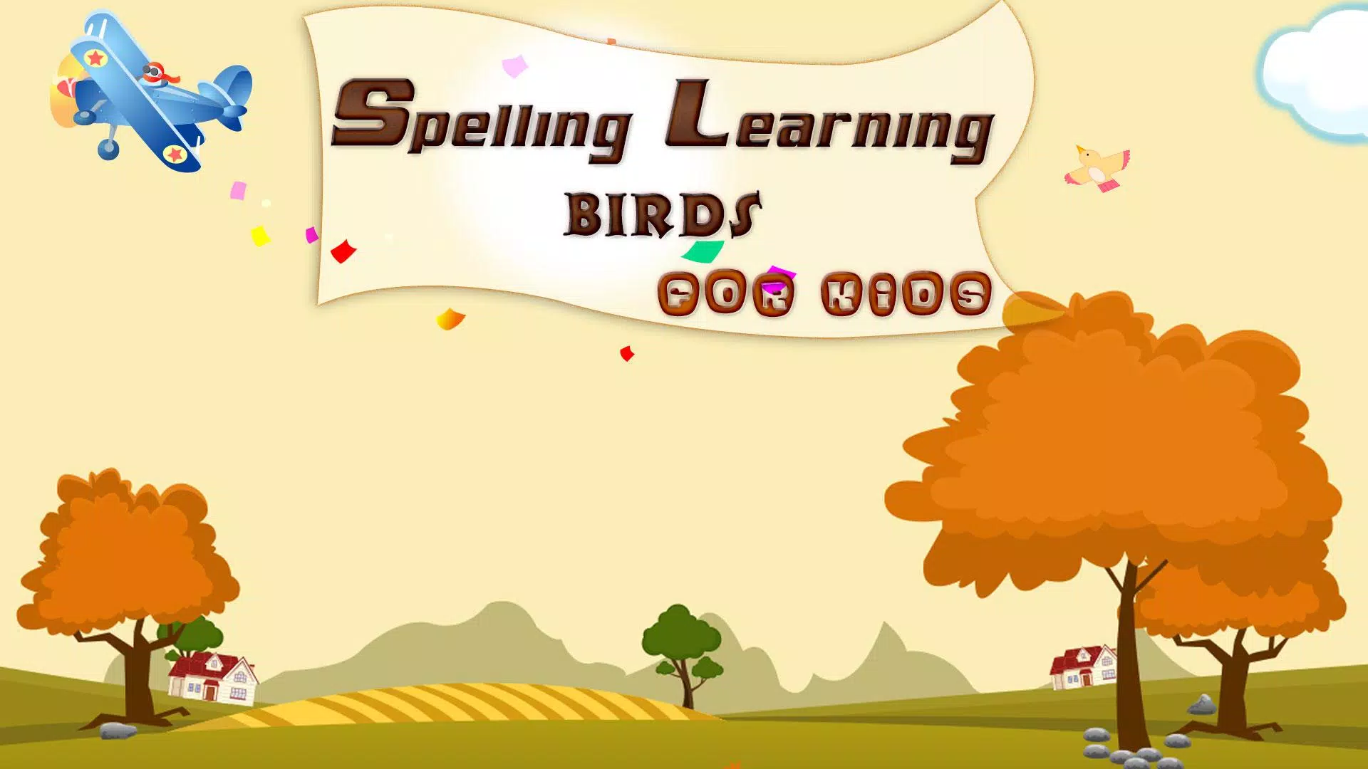 Spelling Learning Birds Screenshot 1 